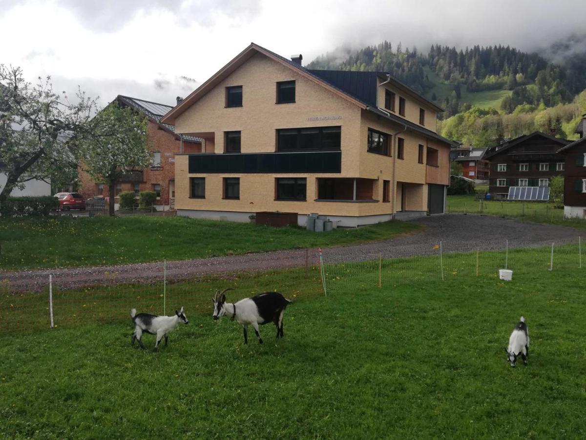Haus Bianca Villa Schoppernau Exteriör bild